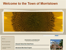 Tablet Screenshot of morristownvt.org
